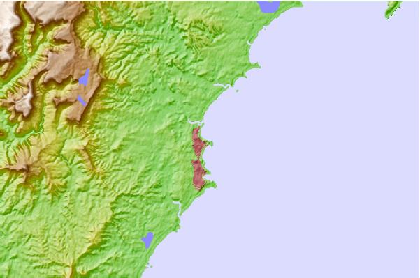 Surf spots located close to Bannister Head Suck Rock
