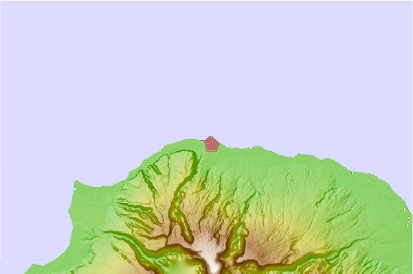 Surf spots located close to Barachois