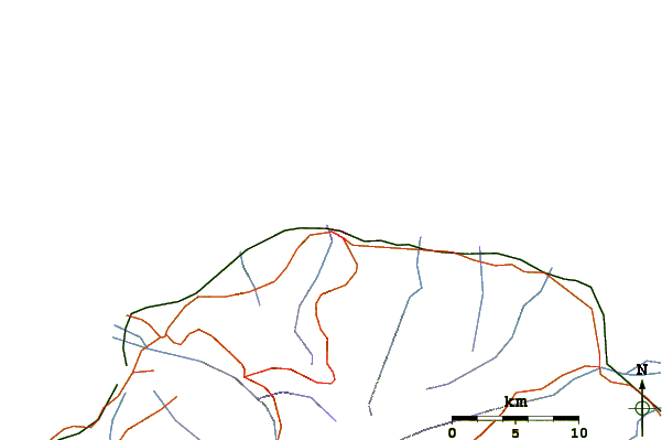Roads and rivers around Barachois