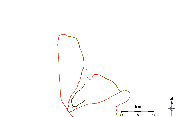 Roads and rivers around Barclays