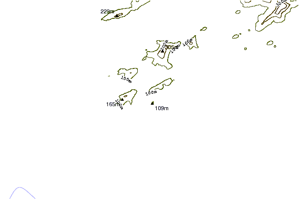Shoreline around Barley Cove