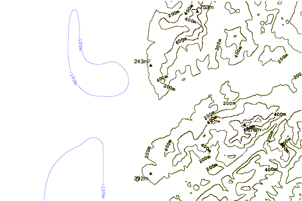 Shoreline around Barmouth