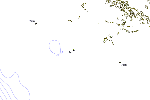 Shoreline around Kendeja Resort