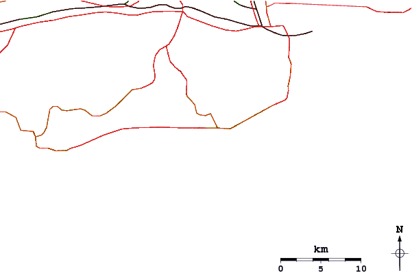 Roads and rivers around Barra da Tijuca