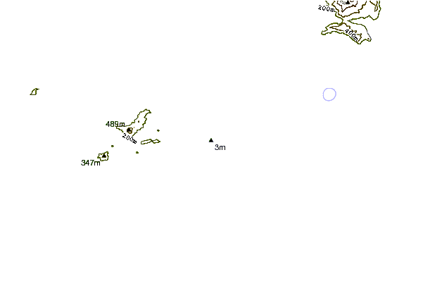 Shoreline around Barra do Ribeira