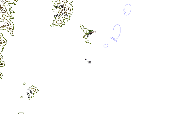 Shoreline around Barra do Sai