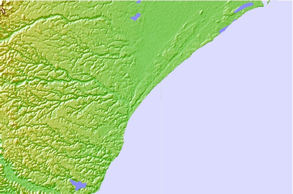 Surf breaks located close to Barra do Sai