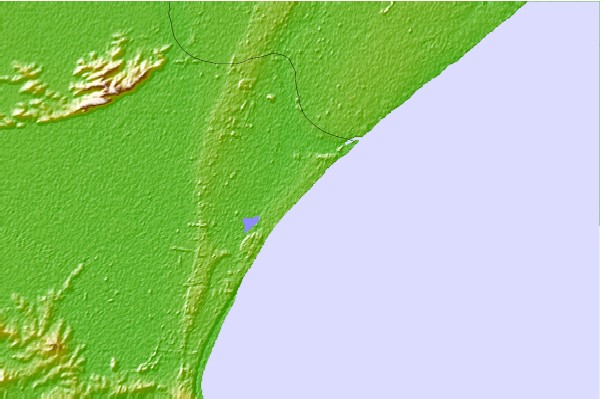 Surf breaks located close to Barre del Chuy