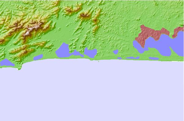 Surf breaks located close to Barrinha