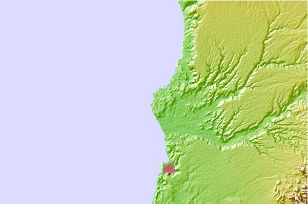 Surf spots located close to Baterias