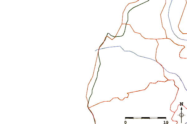 Roads and rivers around Batroun or Colonel