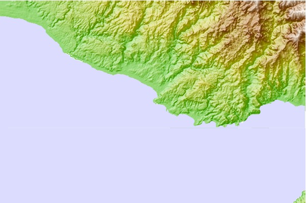 Surf spots located close to Baya Reef
