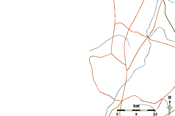 Roads and rivers around Beach Road