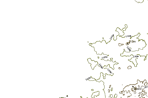 Shoreline around Beacon Cove