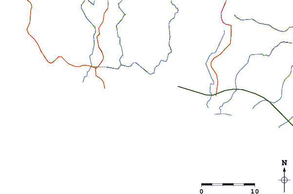 Roads and rivers around Bejuco
