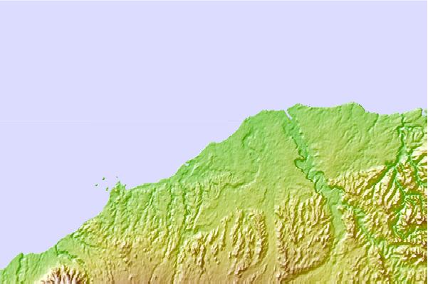 Surf spots located close to Bell Block Reef