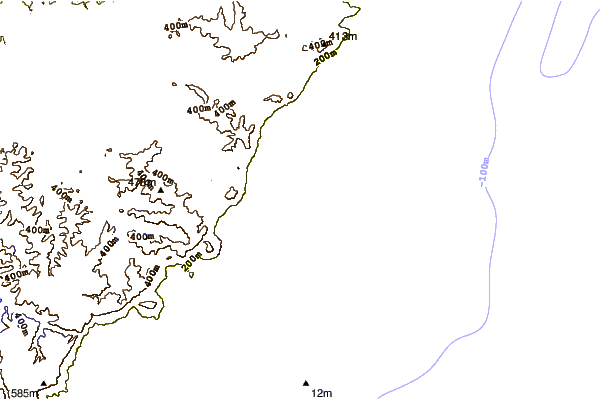 Shoreline around Bellambi Point