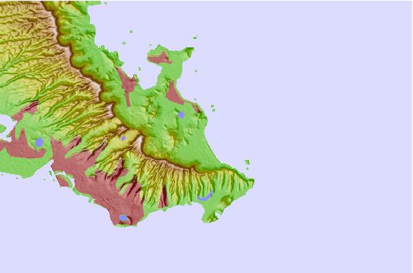 Surf spots located close to Bellows