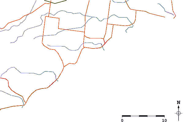 Roads and rivers around Bells Beach - Bowl