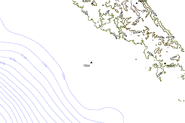 Shoreline around Benkunqut