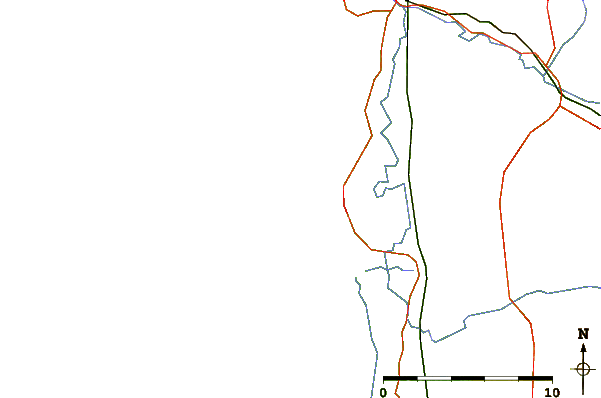 Roads and rivers around Berck Sur Mer