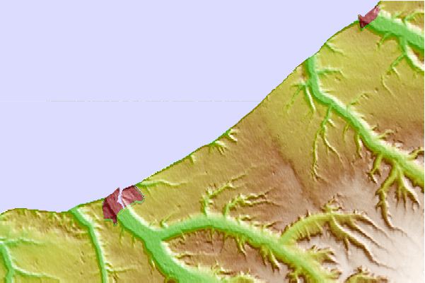 Surf spots located close to Berneval