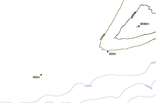Shoreline around Big Beach