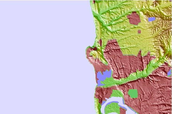Surf spots located close to Big Rock