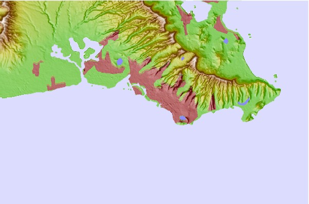 Surf breaks located close to Big Lefts
