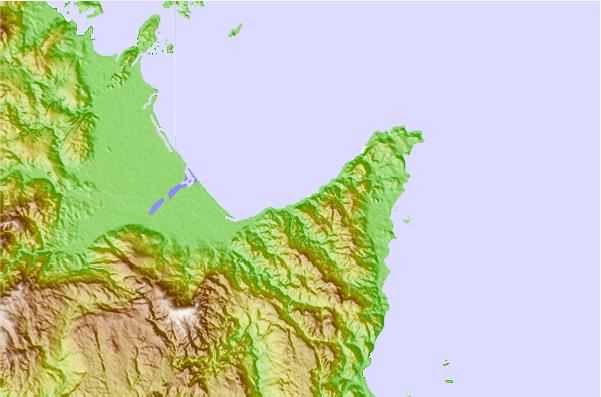 Surf breaks located close to Big Star