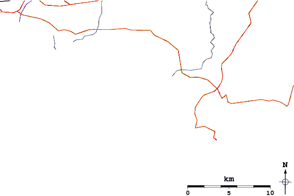 Roads and rivers around Bigbury Bay