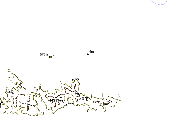 Shoreline around Binh An