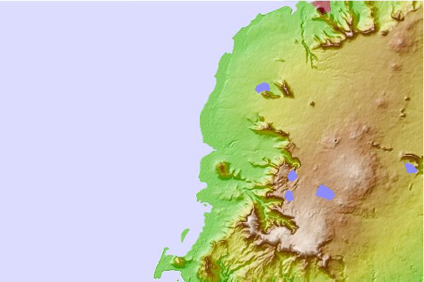 Surf spots located close to Black Rocks