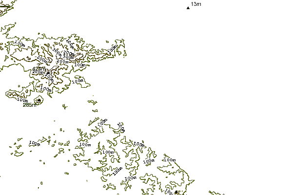 Shoreline around Black Swamp