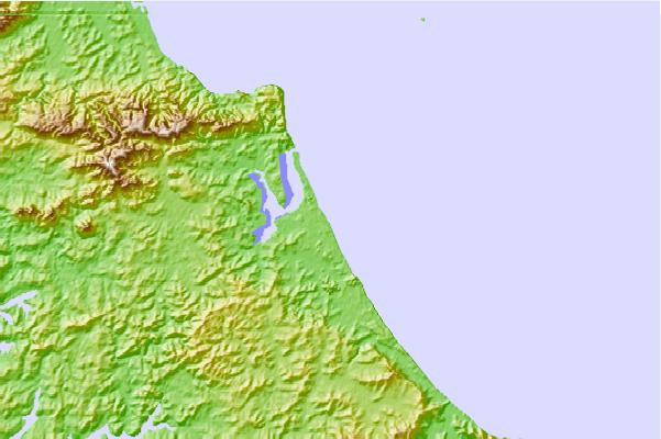 Surf spots located close to Black Swamp