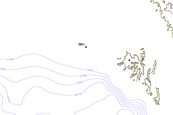 Shoreline around Blackies