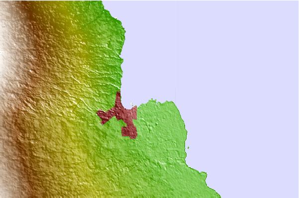 Surf spots located close to Blonde Reef