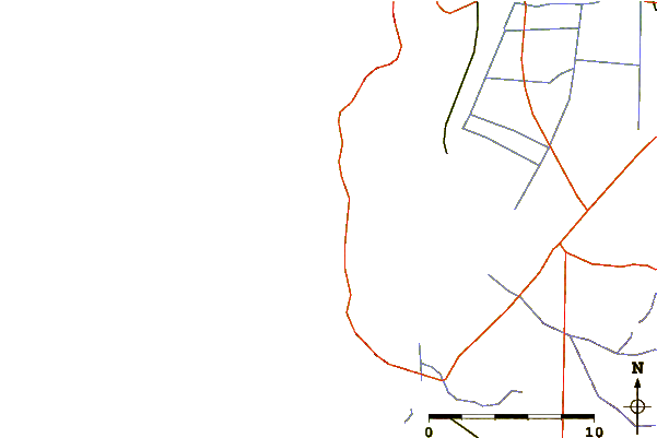 Roads and rivers around Bobby's