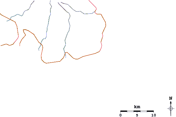 Roads and rivers around Bobs