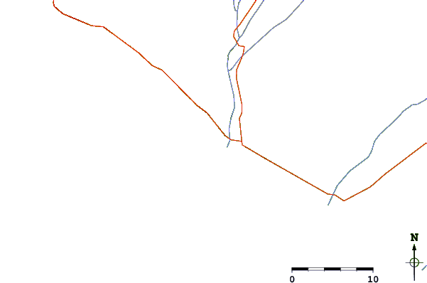 Roads and rivers around Boca del Rio