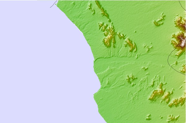 Surf spots located close to Boca del Rio