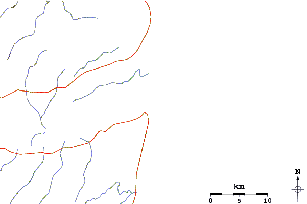Roads and rivers around Boca da Barra