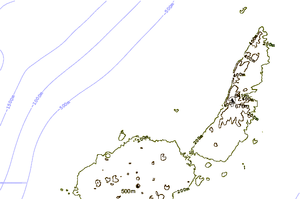 Shoreline around Boca del Abajo