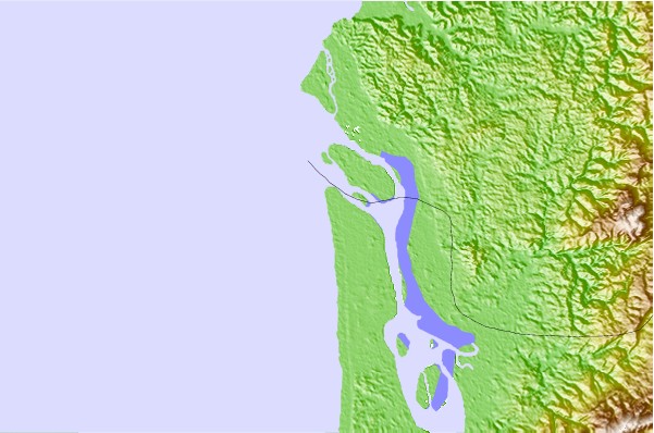 Surf spots located close to Bocana del Cojimies