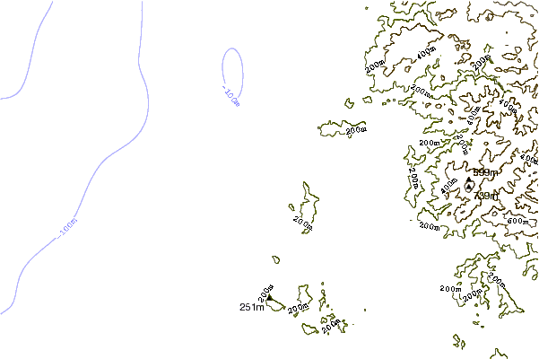 Shoreline around Boiler Bay