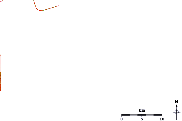Roads and rivers around Boilers (Ranger Station)