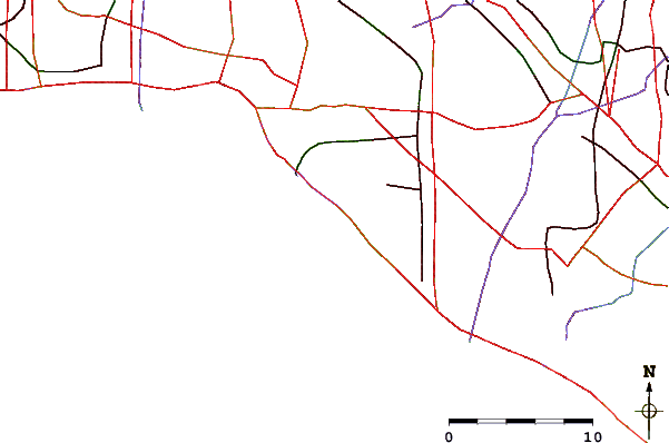 Roads and rivers around Bolsa Chica