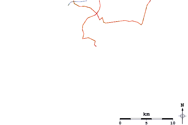 Roads and rivers around Bolt Head