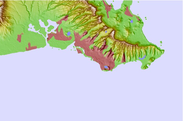 Surf spots located close to Bomboras