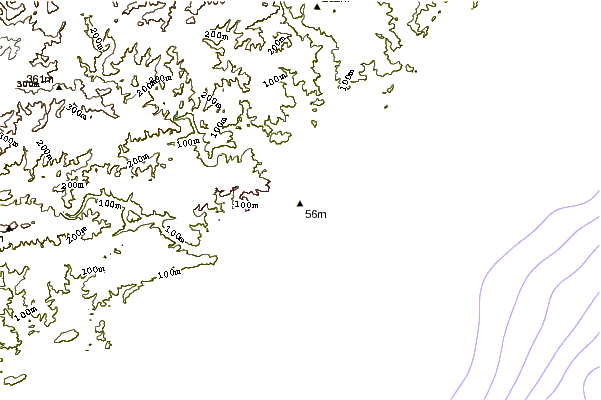 Shoreline around Bonza Bay